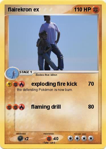 Pokemon flairekron ex