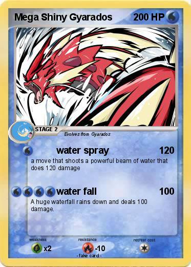 Pokemon Mega Shiny Gyarados