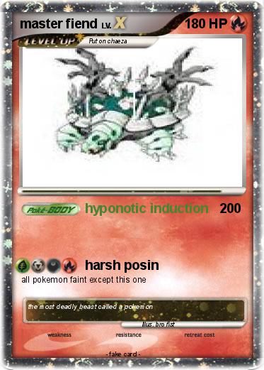 Pokemon master fiend