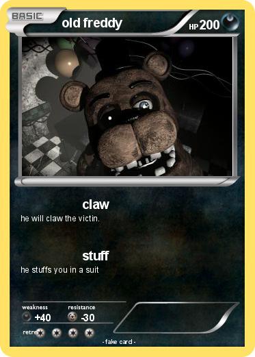 Pokemon old freddy
