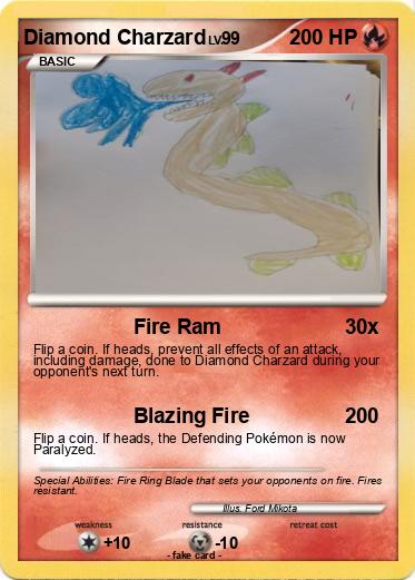 Pokemon Diamond Charzard