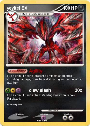 Pokemon yevltel EX