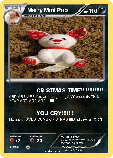 Pokemon Merry Mint Pup