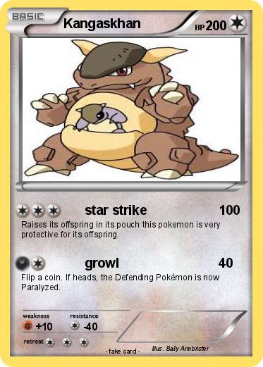 Pokemon Kangaskhan