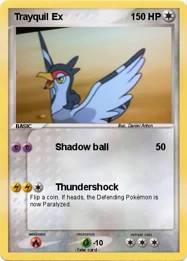 Pokemon Trayquil Ex
