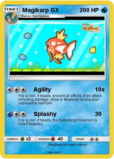 Pokemon Magikarp GX