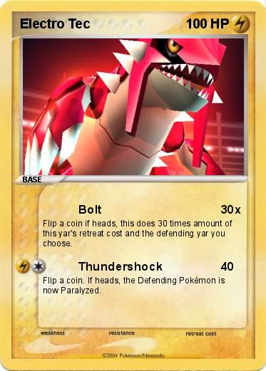 Pokemon Electro Tec