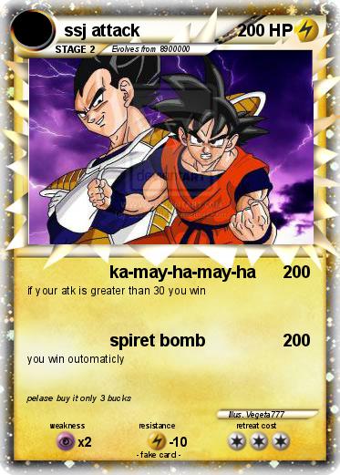 Pokemon ssj attack