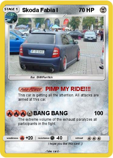 Pokemon Skoda Fabia I