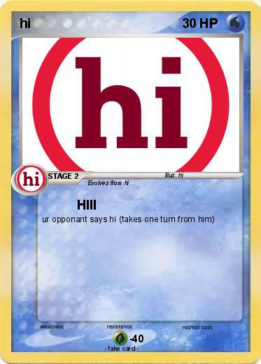 Pokemon hi