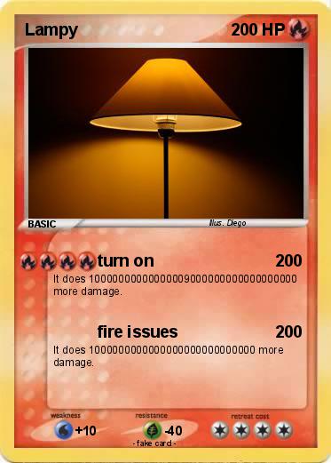 Pokemon Lampy