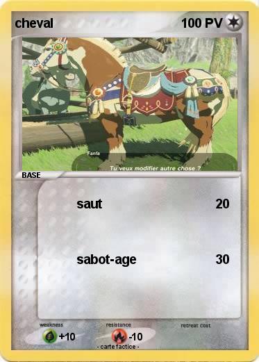Pokemon cheval