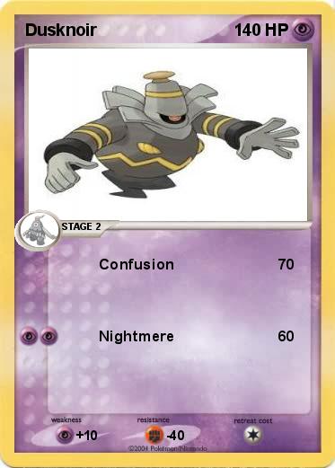 Pokemon Dusknoir