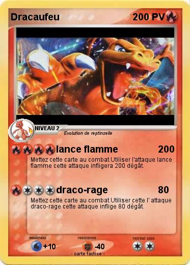 Pokemon Dracaufeu