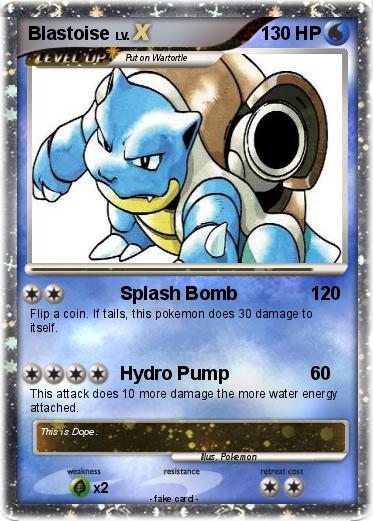 Pokemon Blastoise