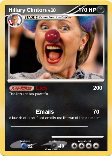 Pokemon Hillary Clinton