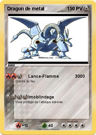 Pokemon Dragon de metal