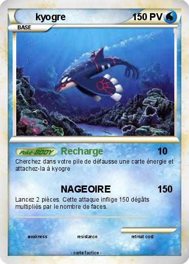 Pokemon kyogre