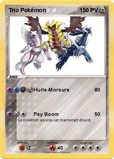 Pokemon Trio Pokémon
