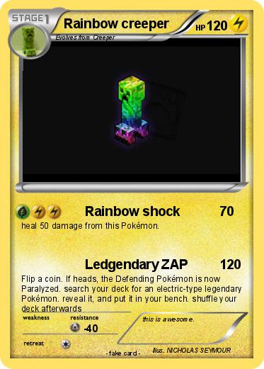 Pokemon Rainbow creeper