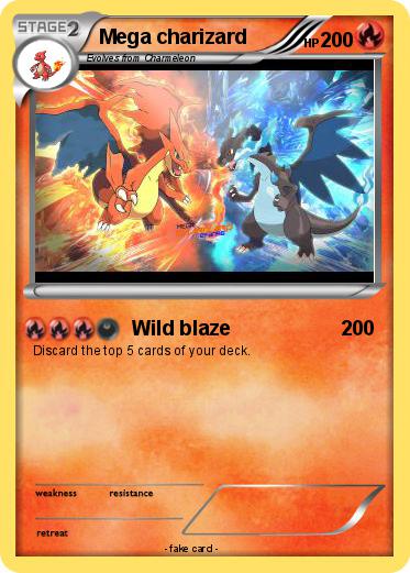 Pokemon Mega charizard