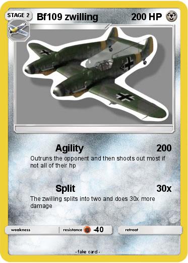 Pokemon Bf109 zwilling