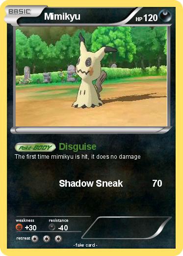 Pokemon Mimikyu