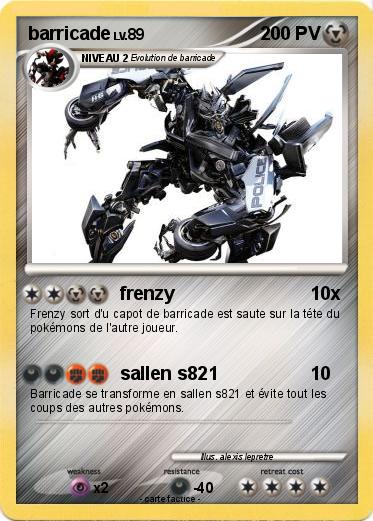Pokemon barricade