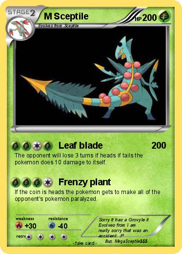 Pokemon M Sceptile