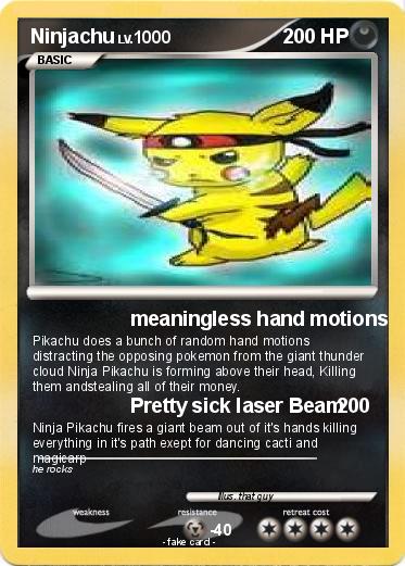 Pokemon Ninjachu
