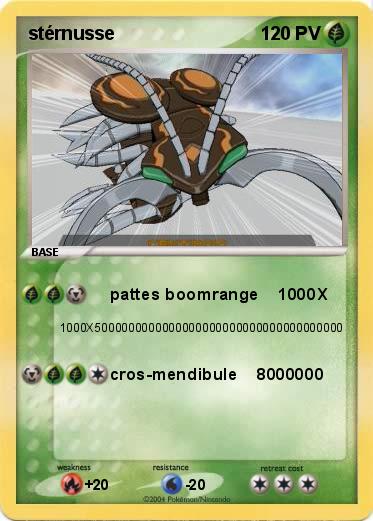 Pokemon stérnusse