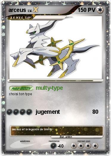 Pokemon arceus