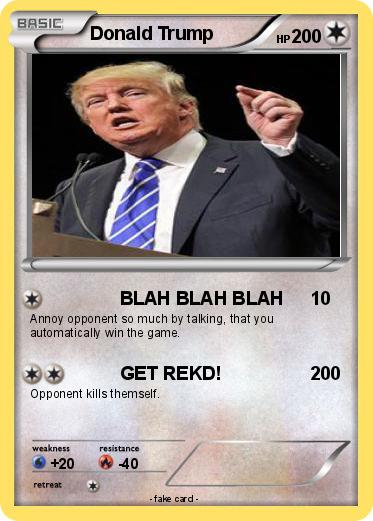 Pokemon Donald Trump
