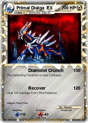Pokemon Primal Dialga  EX