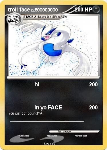 Pokemon troll face