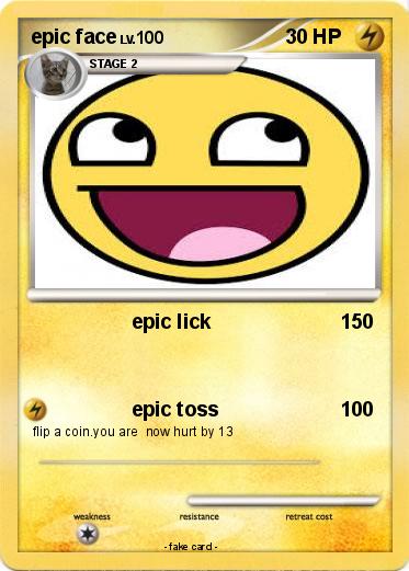Pokemon epic face