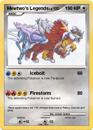 Pokemon Mewtwo's Legends