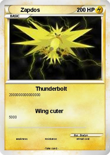 Pokemon Zapdos