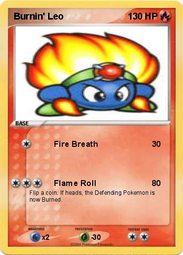 Pokemon Burnin' Leo