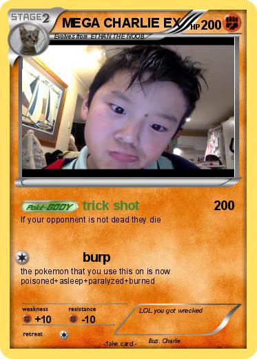 Pokemon MEGA CHARLIE EX