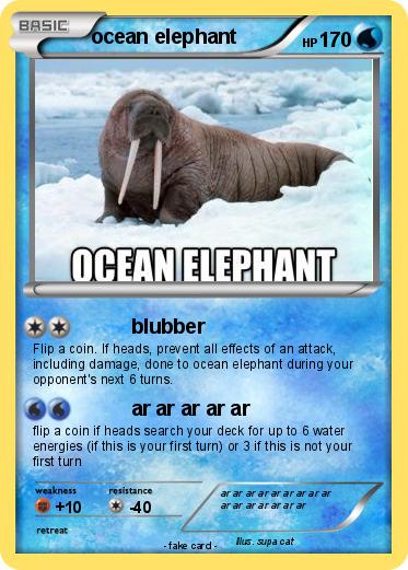 Pokemon ocean elephant
