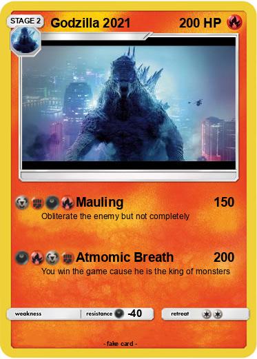 Pokemon Godzilla 2021