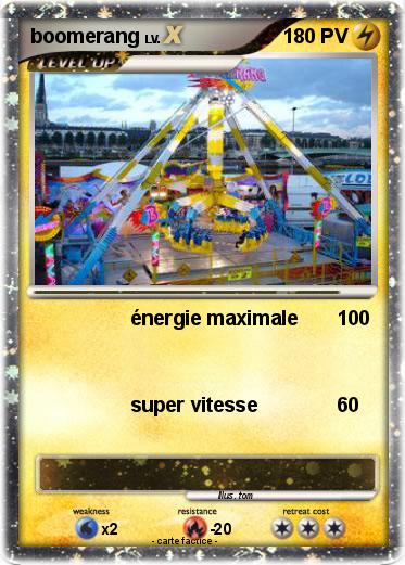Pokemon boomerang