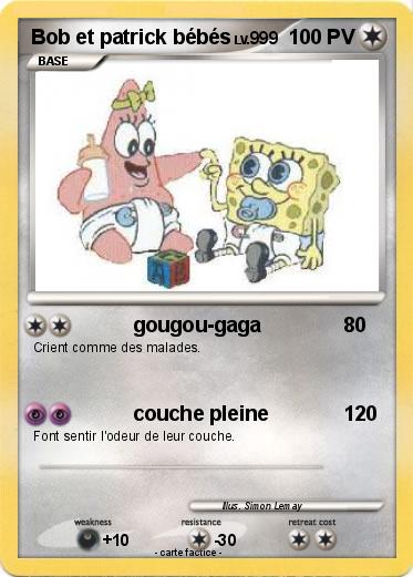 Pokemon Bob et patrick bébés