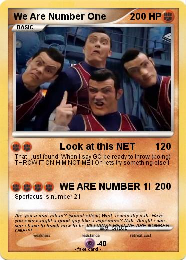 Pokemon We Are Number One