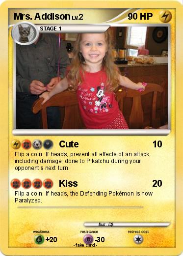 Pokemon Mrs. Addison