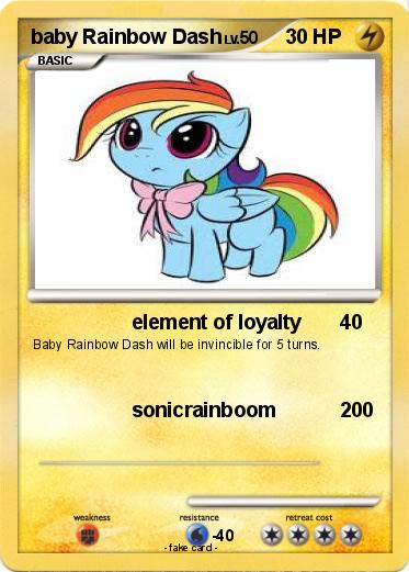 Pokemon baby Rainbow Dash