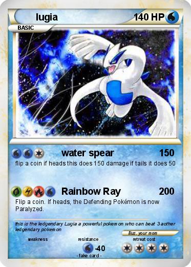 Pokemon lugia