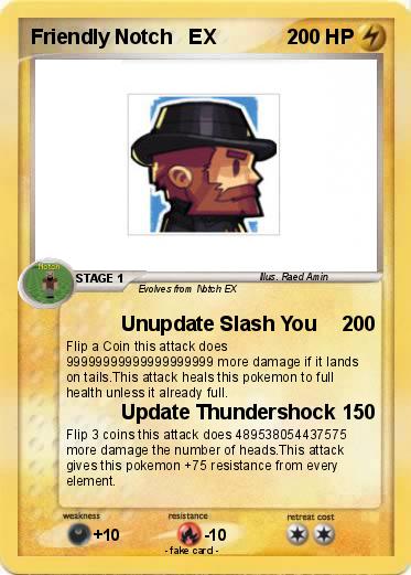 Pokemon Friendly Notch   EX