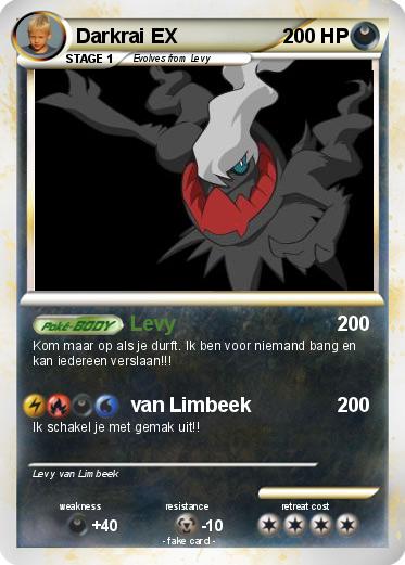 Pokemon Darkrai EX